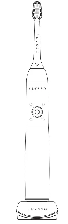 S E Y S S O SPST10 Planet Mercurx Sonic Toothbrush