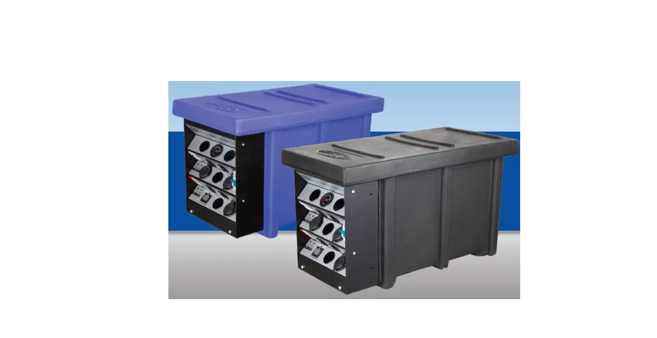 National Luna 12v Auxiliary Battery Box - Black Owner's Manual