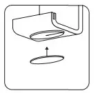 a close up of a logo