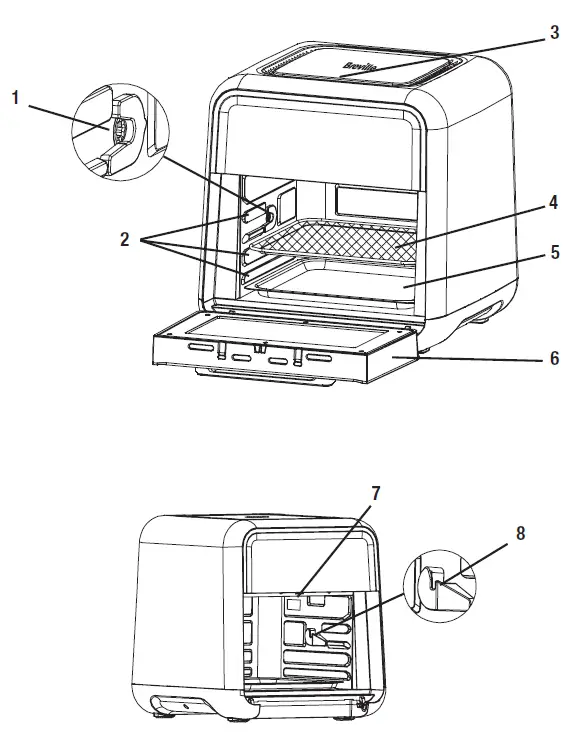Breville-VDF127-Rotisserie-Air-Fryer-Oven-1
