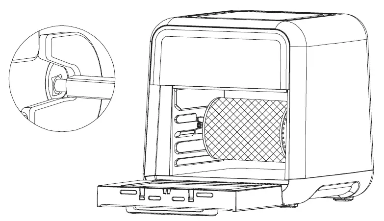 Breville-VDF127-Rotisserie-Air-Fryer-Oven-5
