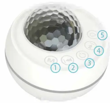 PHOTOELECTRIC D39 Bathroom Magic Sound Lamp -fig3