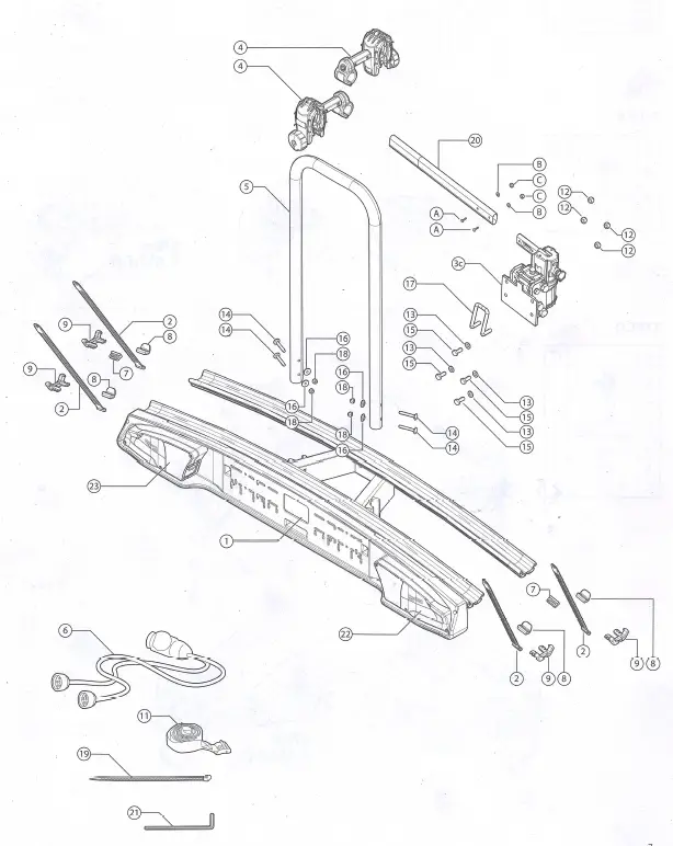 MENABO-BC3052 2-Towball-Mounted-Bike-Carrier-fig-10