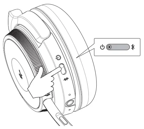 J BURROWS JB19BF18 Wireless Pro Headphones - Power Off