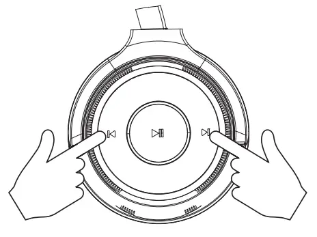 J BURROWS JB19BF18 Wireless Pro Headphones - pairing mode