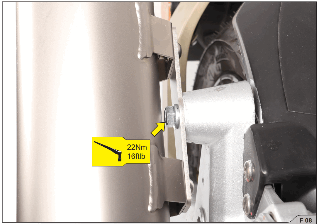 AKRAPOVIC Italjet Dragster 125 Slip-On Motorcycle Exhaust - Bolt