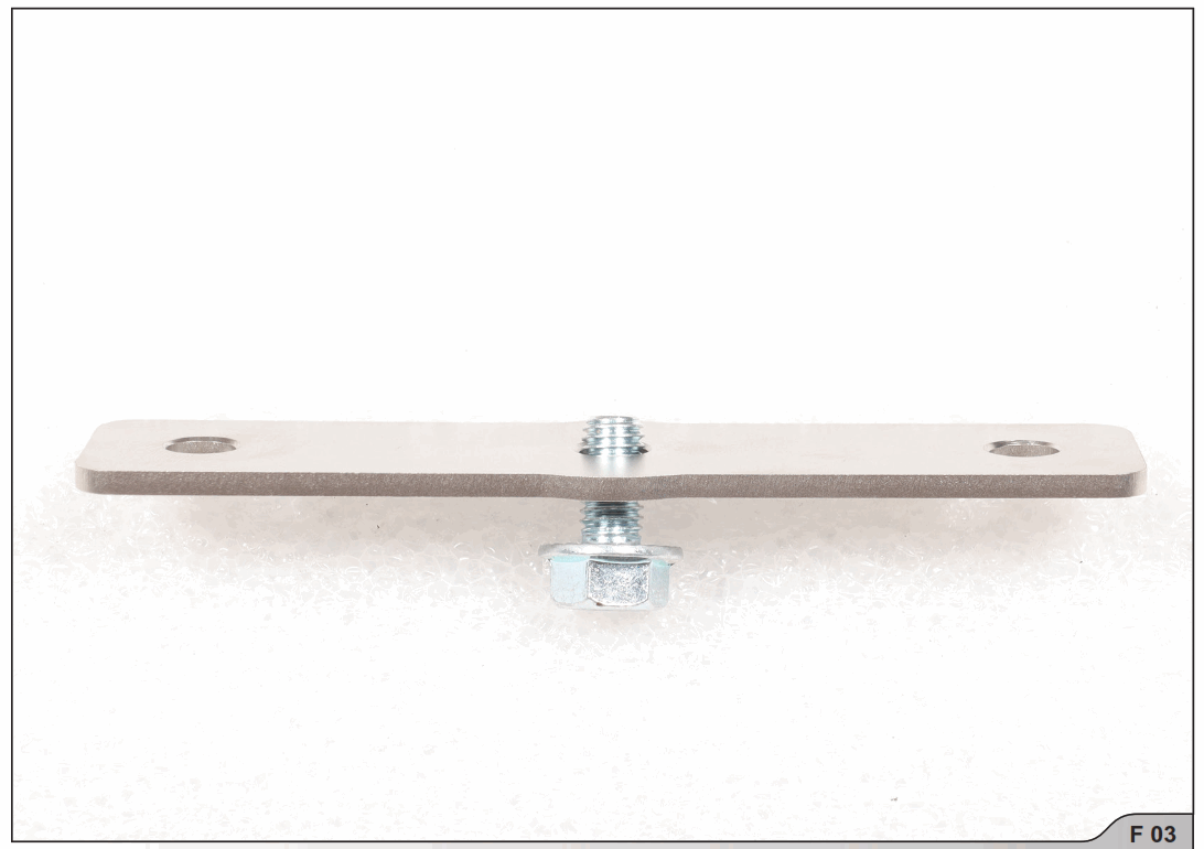 AKRAPOVIC Italjet Dragster 125 Slip-On Motorcycle Exhaust - bracket