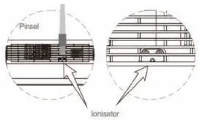 EXCENTR EX100105 Air 100 Air Cleaner with HEPA+UVC Filter - power 14