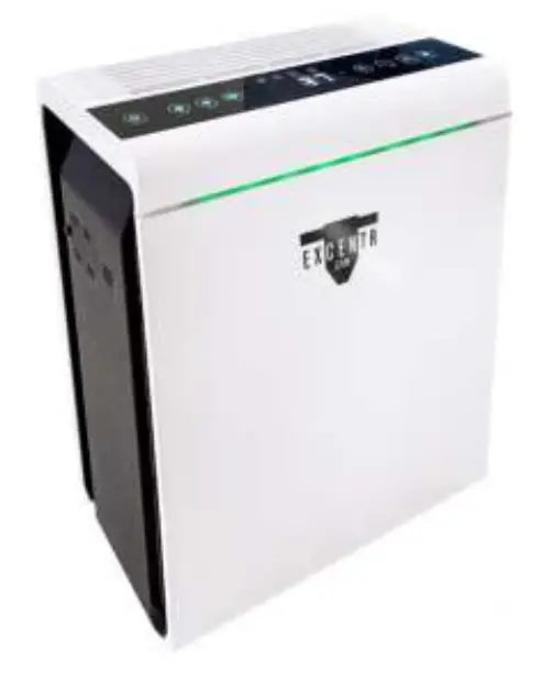 EXCENTR EX100105 Air 100 Air Cleaner with HEPA+UVC Filter