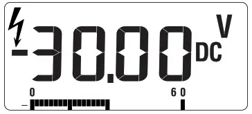 FLUKE 116 Digital Handheld Multimeter - Using the Bargraph