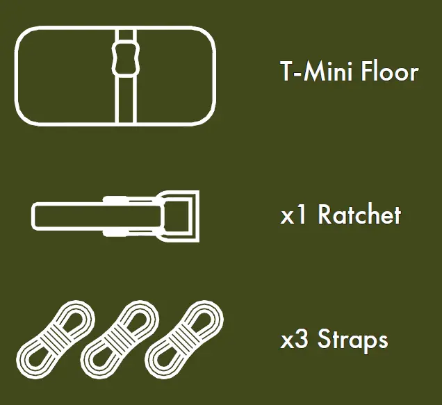 TENTSILE T-Mini -2-Person -Double -Hammock -Tree -Tent -1