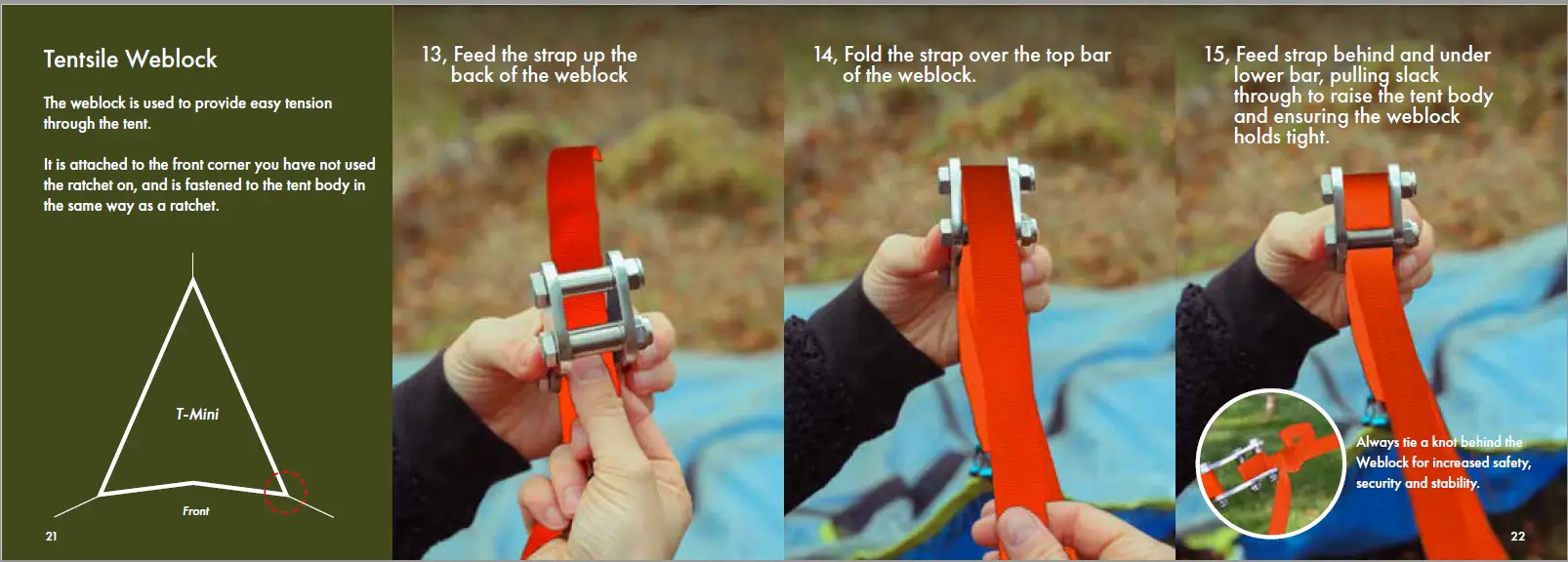 TENTSILE T-Mini -2-Person -Double -Hammock -Tree -Tent -10