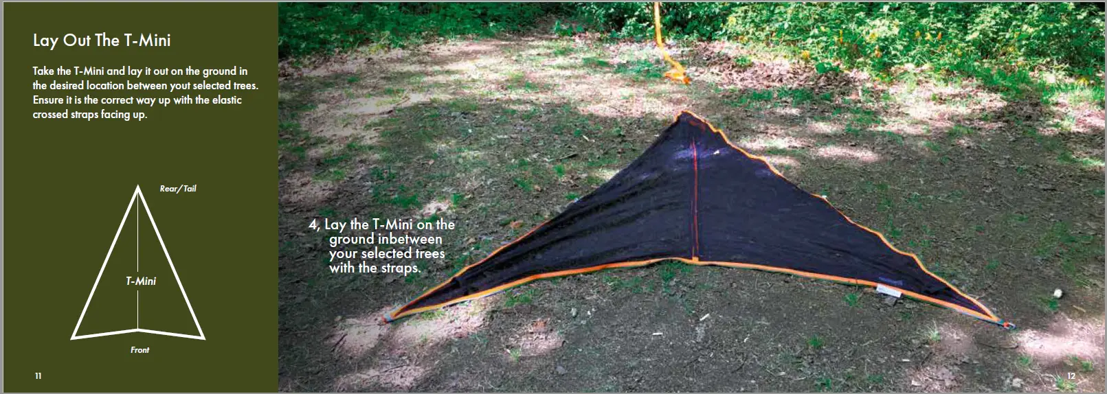 TENTSILE T-Mini -2-Person -Double -Hammock -Tree -Tent -5