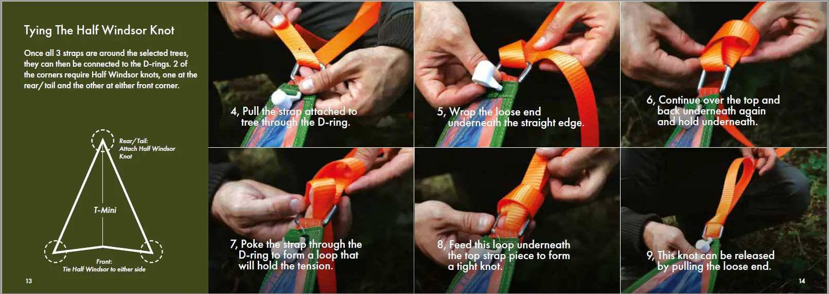 TENTSILE T-Mini -2-Person -Double -Hammock -Tree -Tent -6