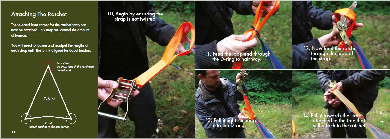 TENTSILE T-Mini -2-Person -Double -Hammock -Tree -Tent -7