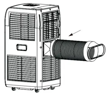 emerio PAC 125153.1 Portable Air Conditioner - INSTALLATION 5