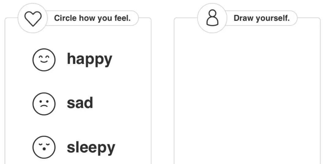 Icebreaker 1st 2nd Draw it adverb Activities- fig1