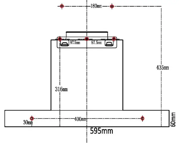 CIARRA CBCS6906D 125 Cooker Hood FIG 7