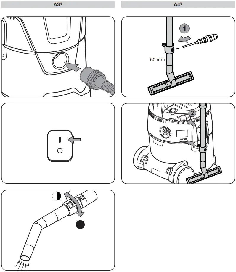 makita VC2000L vacuum cleaner wetdry - fig2