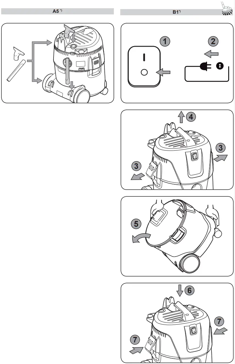 makita VC2000L vacuum cleaner wetdry - fig3