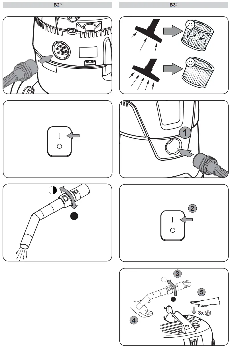 makita VC2000L vacuum cleaner wetdry - fig4