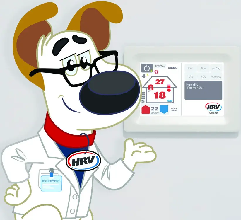 HRV 3566 Airsense Essentials and Balanced Home Ventilation Controller