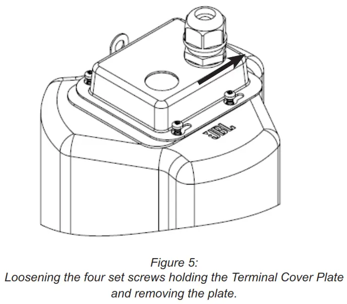 JBL 10C VA Series Ceiling Loudspeakers - Figure 5