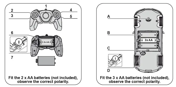 JAMARA 404592 Lamborghini Huracan LP610-4 2.4GHz Car FIG 1