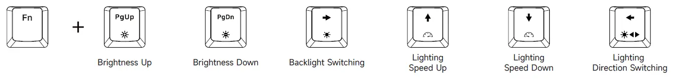 EKSA EK3000 Tri Mode 68 Key Ultra Thin Low Profile Mechanical Keyboard FIG 15