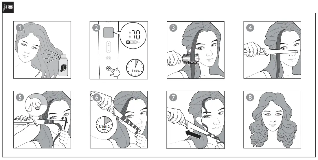 PHILIPS BHB872 StyleCare Glam Shine Curler - fig3