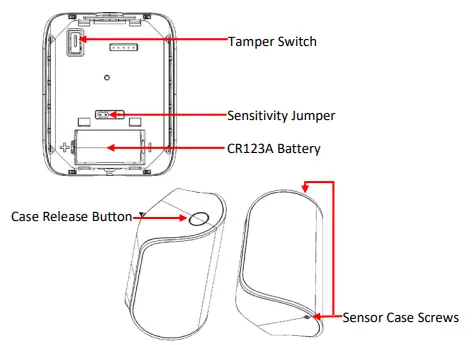 Ecolink WST-741 Wireless PIR Motion Sensor with Pet Immunity-fig3
