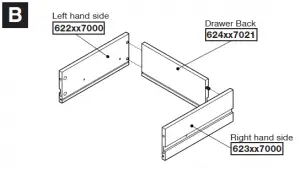 insert wooden dowels