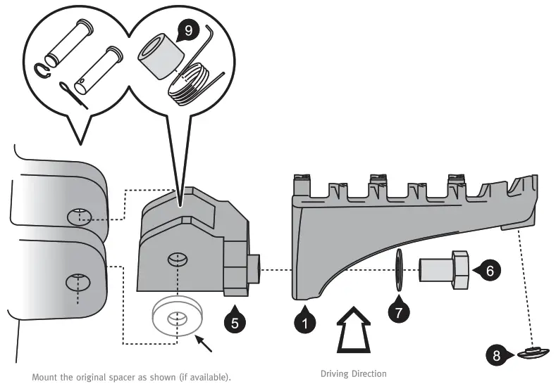 SW-MOTECH FRS.07.011.10501S Footrest Kit - fig