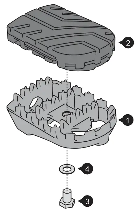SW-MOTECH FRS.07.011.10501S Footrest Kit - fig1