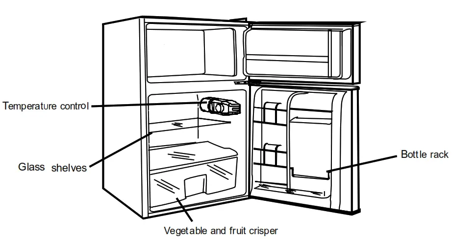 HADEN Fridge Freezer - OVERVIEW