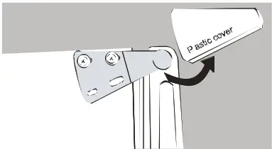 HADEN Fridge Freezer - bracket and replace