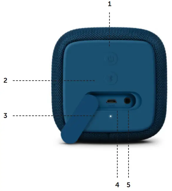 FRESH N REBEL 1RB6000PB v1 001 Rockbox Bold Bluetooth Speaker - fig1