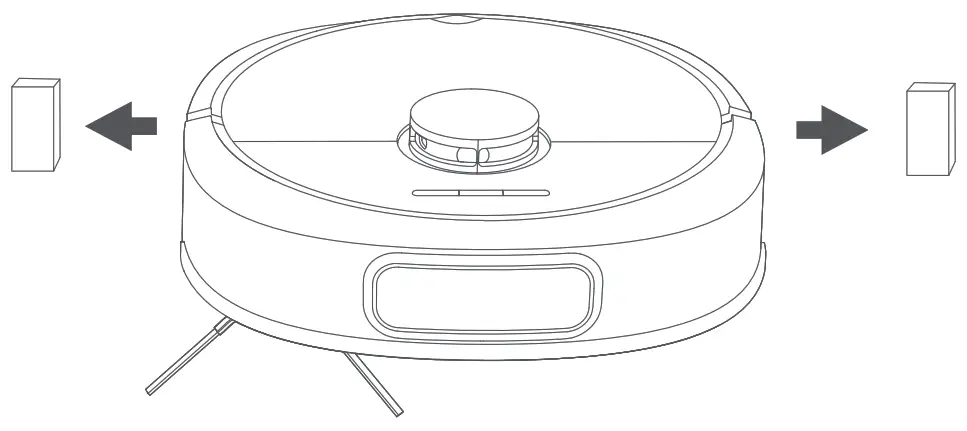 rOIDMI SDJ06RM Self Cleaning and Emptying Robot Vacuum - Step 1