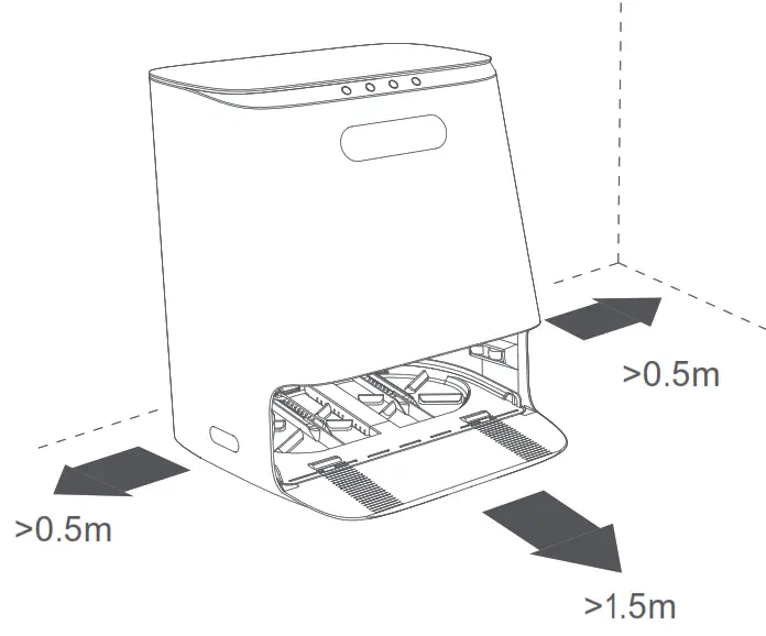 rOIDMI SDJ06RM Self Cleaning and Emptying Robot Vacuum - Step 3