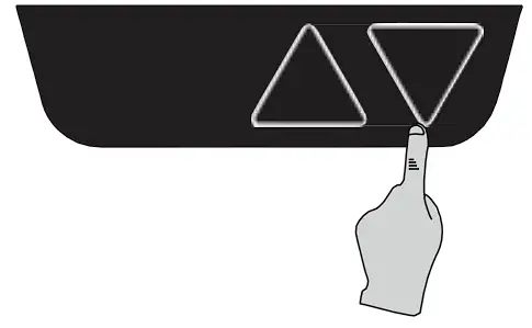 IKEA 393.963.21 RODULF Desk Sit and Stand Adjust Buttons Panel