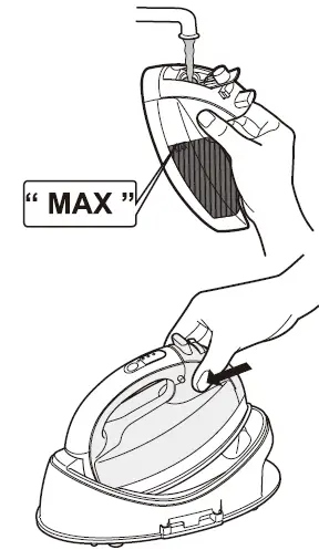 Panasonic-NI-WL41-Houshold-Cordless-Steam-Iron-FIG-12