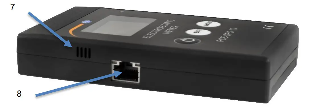 PCE-SFS 10 Measuring Range Magnetometer - description 2