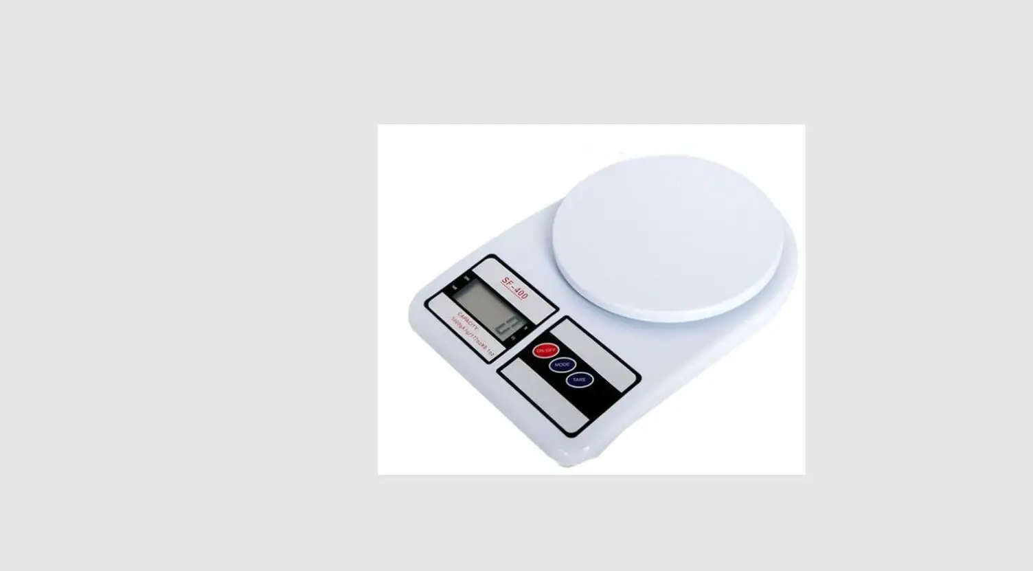 Menuett 821026 Kitchen Scale Instruction Manual