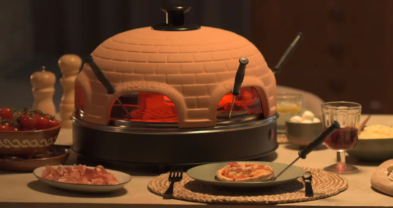 Emerio Po-115985.1 Pizzarette Pizza Oven Instruction Manual