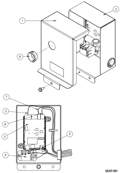Bard Wall Mounted Packaged Air Conditione - EEV CONTROLLER ASSEMBLY