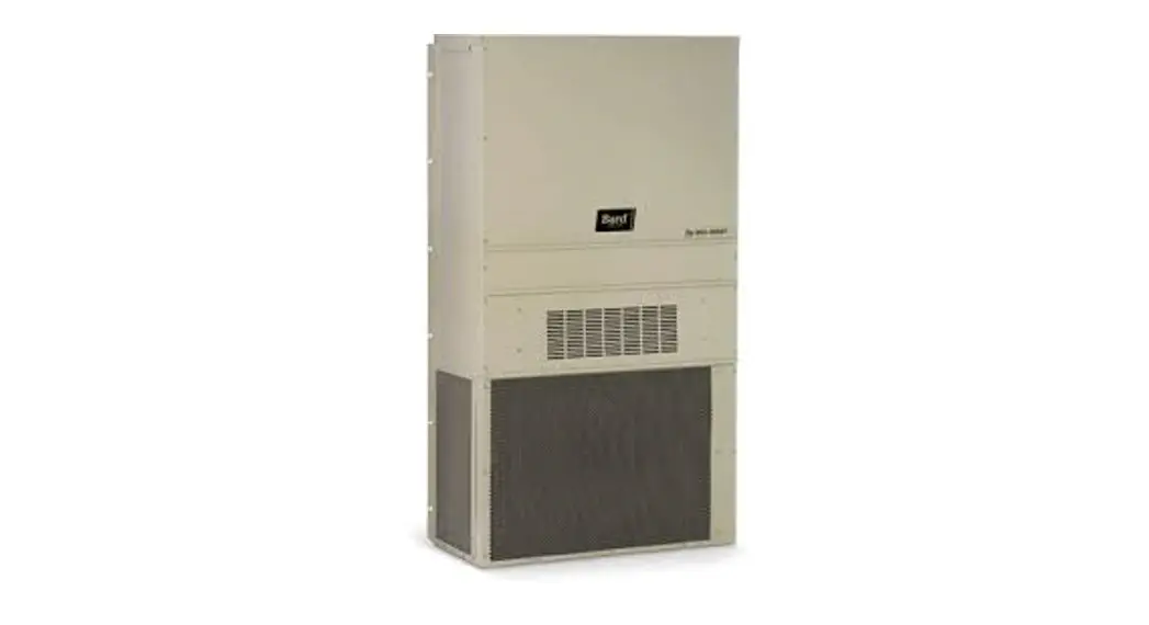 Bard Wall Mounted Packaged Air Conditioner User Manual