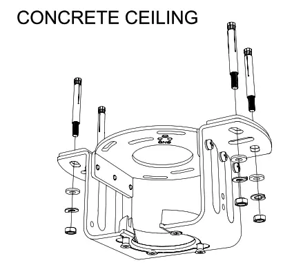 ParrotUncle BBA552206CA110V CEILING FAN - Screw3