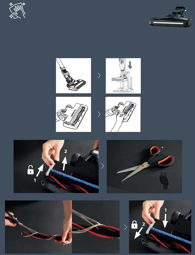 Rowenta RH12 Compact Xtreme Cordless Vacuum Cleaner - 11