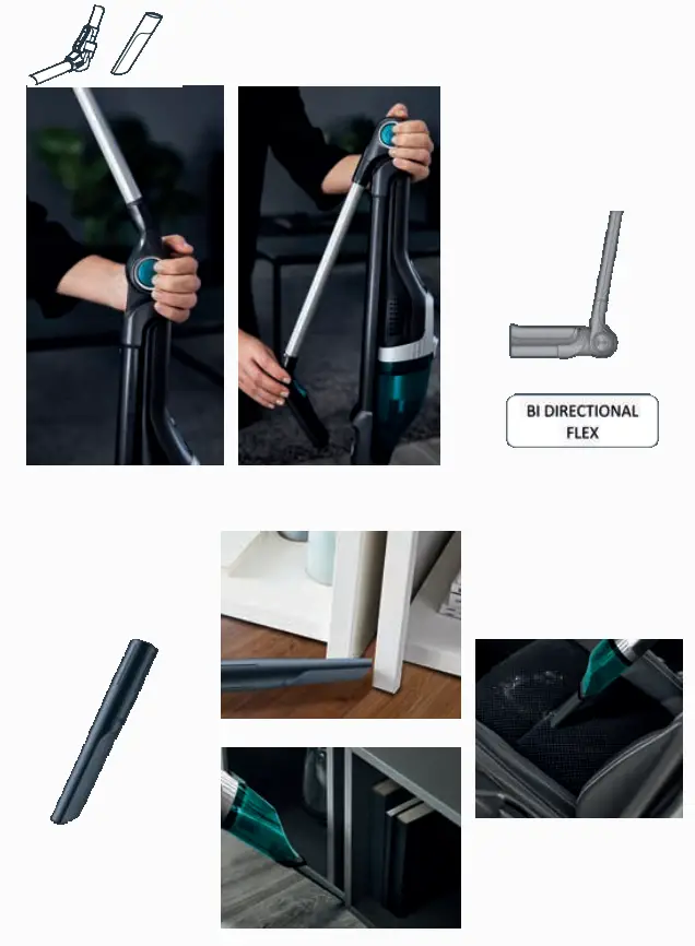 Rowenta RH12 Compact Xtreme Cordless Vacuum Cleaner - 2