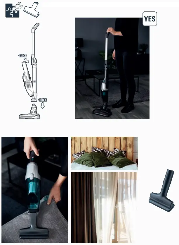 Rowenta RH12 Compact Xtreme Cordless Vacuum Cleaner - 3